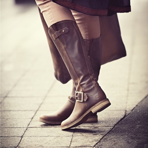 Timberland Shoes - Timberland Earthkeepers Savin Hill Tall Knee High Leather Boots in Tobacco